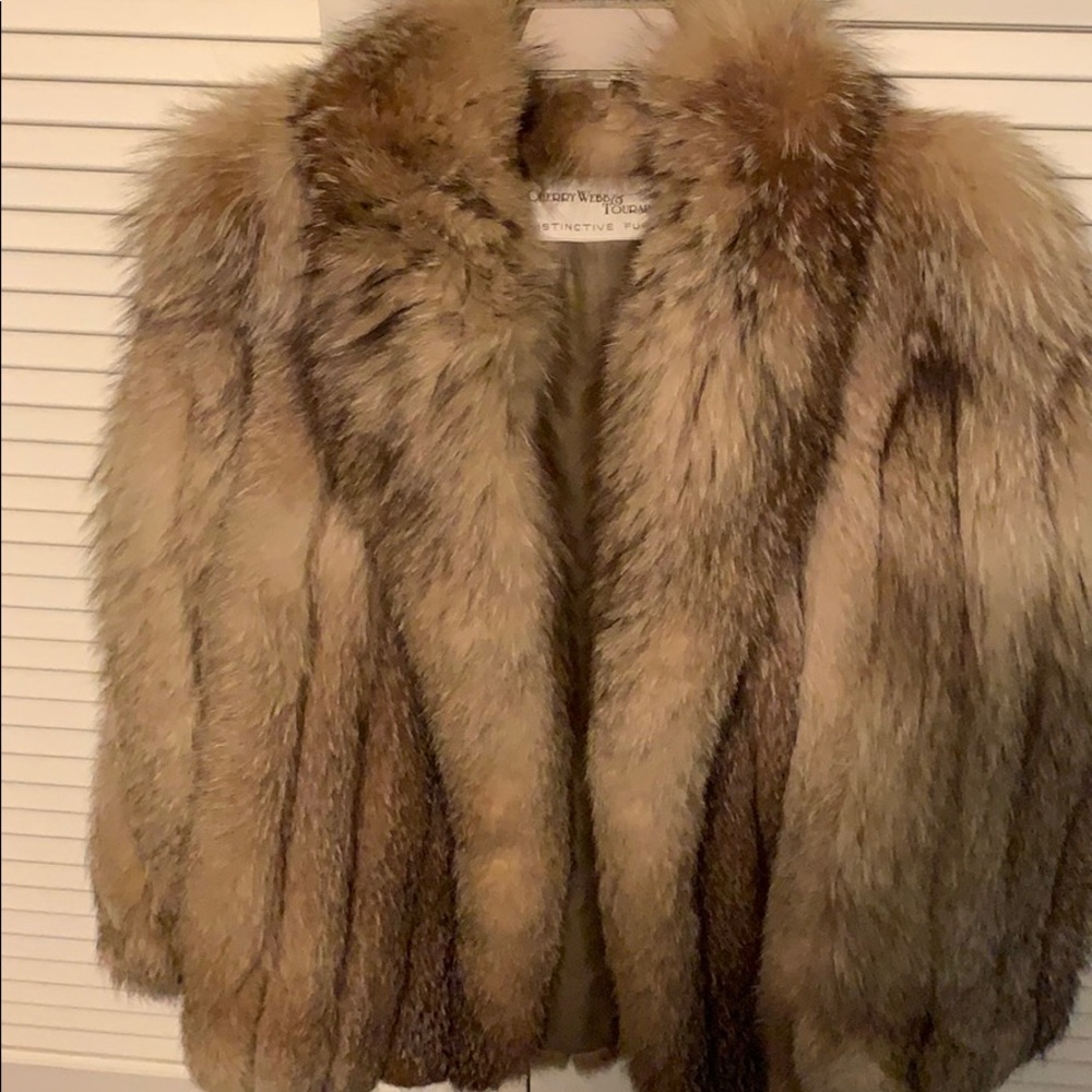 Red fox coat